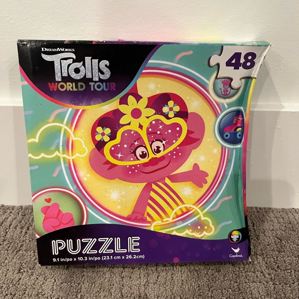Dreamworks Trolls World Tour 48 piece puzzle